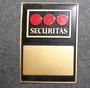 Securitas Badge, 1970´s style