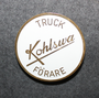 Truckförare, Kohlswa Jernwerks Ab, Trukkikuskin merkki. 56mm