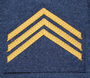 Finnish air force rank patch, sergeant