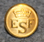 Esbo Segelförening, gilt, 13mm