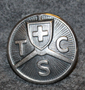 Sveitsin autoliitto, Touring Club Schweiz, 21mm, harmaa