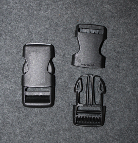 5 Sets 1 25mm Buckles Side Release Webbing Nylon Belt Strap Key Locking Protect Safety