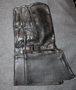 Swedish 3 finger leather gloves, motorcycle / tank crew.