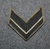 Italian Army cloth insignia, Caporale, pair