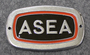 ASEA Sähköauton merkkikilpi