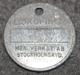 Lidköpings Mek. Verkstad AB, Stockholms Avd.