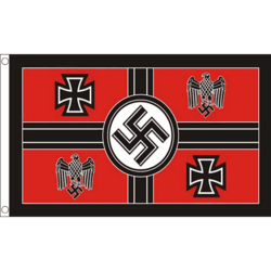 WW2 lippu: Flagge des Reichskriegsministers und Oberbefehshabers der Wehrmacht