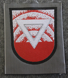 Finnish sleeve patch, Sound and Light ranging, recon.