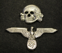 Waffen SS, Cap badges. REPRO