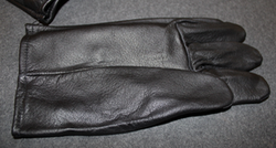 Leather Gloves, Dutch army, unissued.