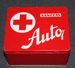 Ensiapulaatikko, Sanitas Auto, Tsekkoslovakialainen 1970-80 luku, TYHJÄ