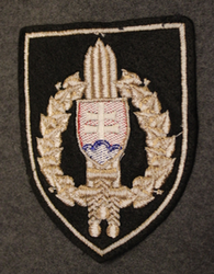 Slovakian Army, shoulder sleeve patch