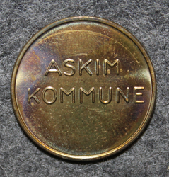 Askim Kommune, Norwegian municipality.
