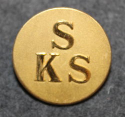 SKS, Stockholms kapplöpningssällskap, Thoroughbred horse racing society, 24mm gilt
