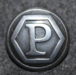 Slovakian Poliisi, uniformu nappi. 25mm / 15mm