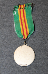 Silver Medal of merit for Volunteer Defence. 925 silver