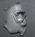 Finnish army Gasmask, w/ filter, Issued. + Bag