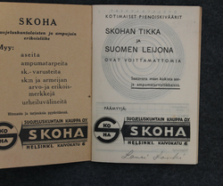 Finnish Civil Guard Merchants ( Skoha ): Shooting results book.