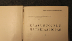 Kaasusuojelu Materiaaliopas 1. v. 1940