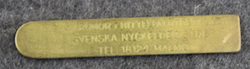 Svenska Nyckelregistret, Brass