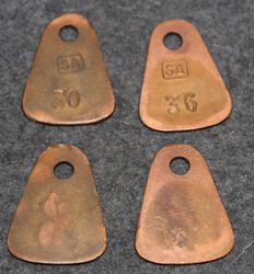 Finnish Army Tool deposit. SA stamps