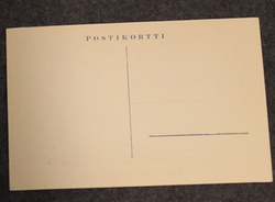 1940 Finnish interim peace era post card. 