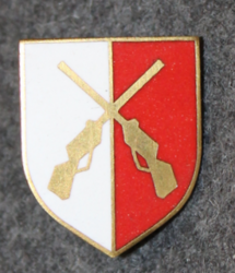 Swiss Police, cap badge, Crissier