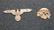 Waffen SS, Cap badges. REPRO