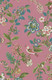 Tapetti 375064, Botanical Print Dark pink, tumma roosa