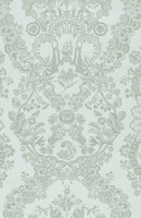 Tapetti 375041 Lacy Dutch Light green, mintunvihreä
