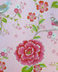 Tapetti 313010 Birds in Paradise Pink, vaaleanpunainen