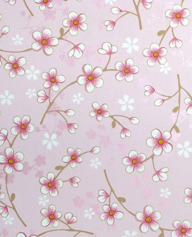 Tapetti 313023 Cherry Blossom Pink, vaaleanpunainen