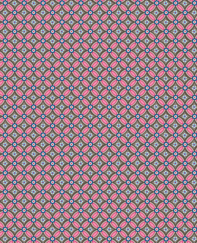 Tapetti 341025 Geometric Brown Pink, pinkki-ruskea