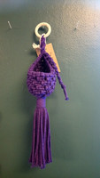 Pieni Makramee-amppeli, violetti