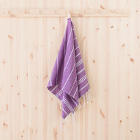 Hamam-käsipyyhe Ranta, violetti