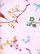 Tapetti 375082 Early bird Light Pink, vaaleanpunainen