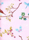 Tapetti 375082 Early bird Light Pink, vaaleanpunainen
