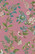 Tapetti 375064, Botanical Print Dark pink, tumma roosa