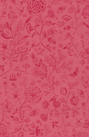 Tapetti 375013 Spring to life two tone Red pink, punainen