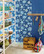 Tapetti 341013 Folklore Chintz Dark Blue, tummansininen