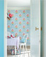 Tapetti 313001 Shabby Chic Blue, vaaleansininen