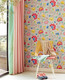 Tapetti 341039 Floral Fantasy Light Taupe, vaaleanharmaa