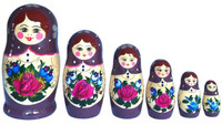 Maatuska 6 nukkea, violetti