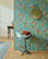 Tapetti 300115 Floris Petrol