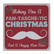 Fan-tasche-tic christmas- kortti