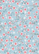 Tapetti 313021 Cherry Blossom Light Blue, vaaleansininen