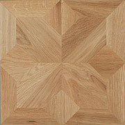 Kuviomosaiikki tammi ristikuvio (24 palaa). Kuvion koko 340 x 340 mm