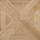 Kuviomosaiikki tammi ristikuvio (16 palaa) natur. Koko 340 x 340 mm