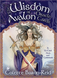 The Wisdom of Avalon Oracle Cards by Colette-Baron Reid