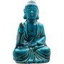 'Sitting Thai Buddha' turkoosi keraaminen 33cm
